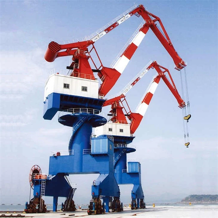 Port Crane roterende grab krog dual mode